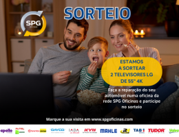 SPG Oficinas sorteia 2 LG Smart TV 55” 4K